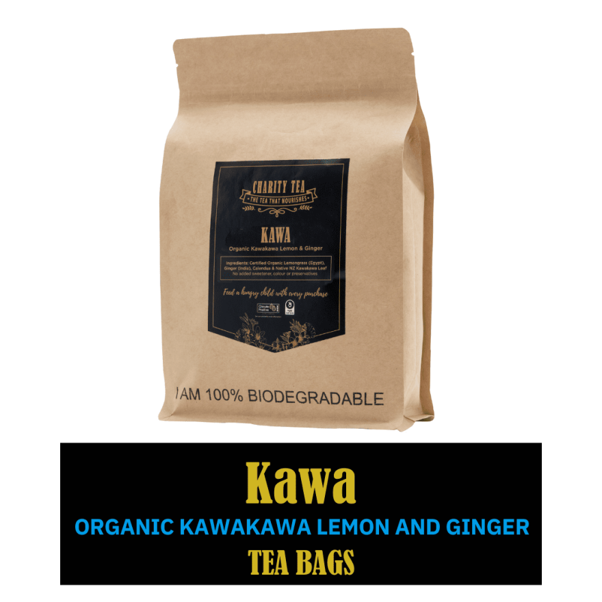 Kawa- Kawakawa Lemon & Ginger Tea Bags Bulk - CR Market