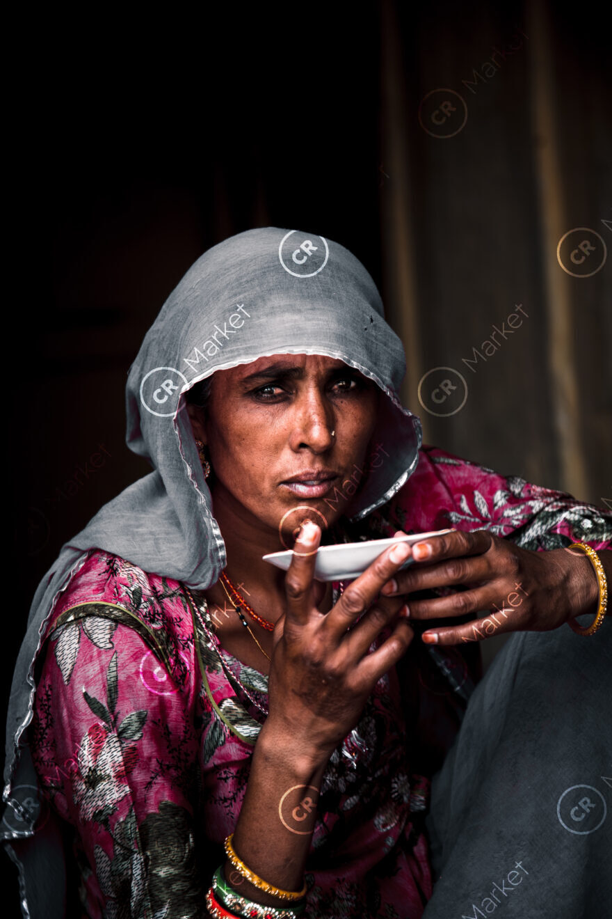 Color/ India portrait