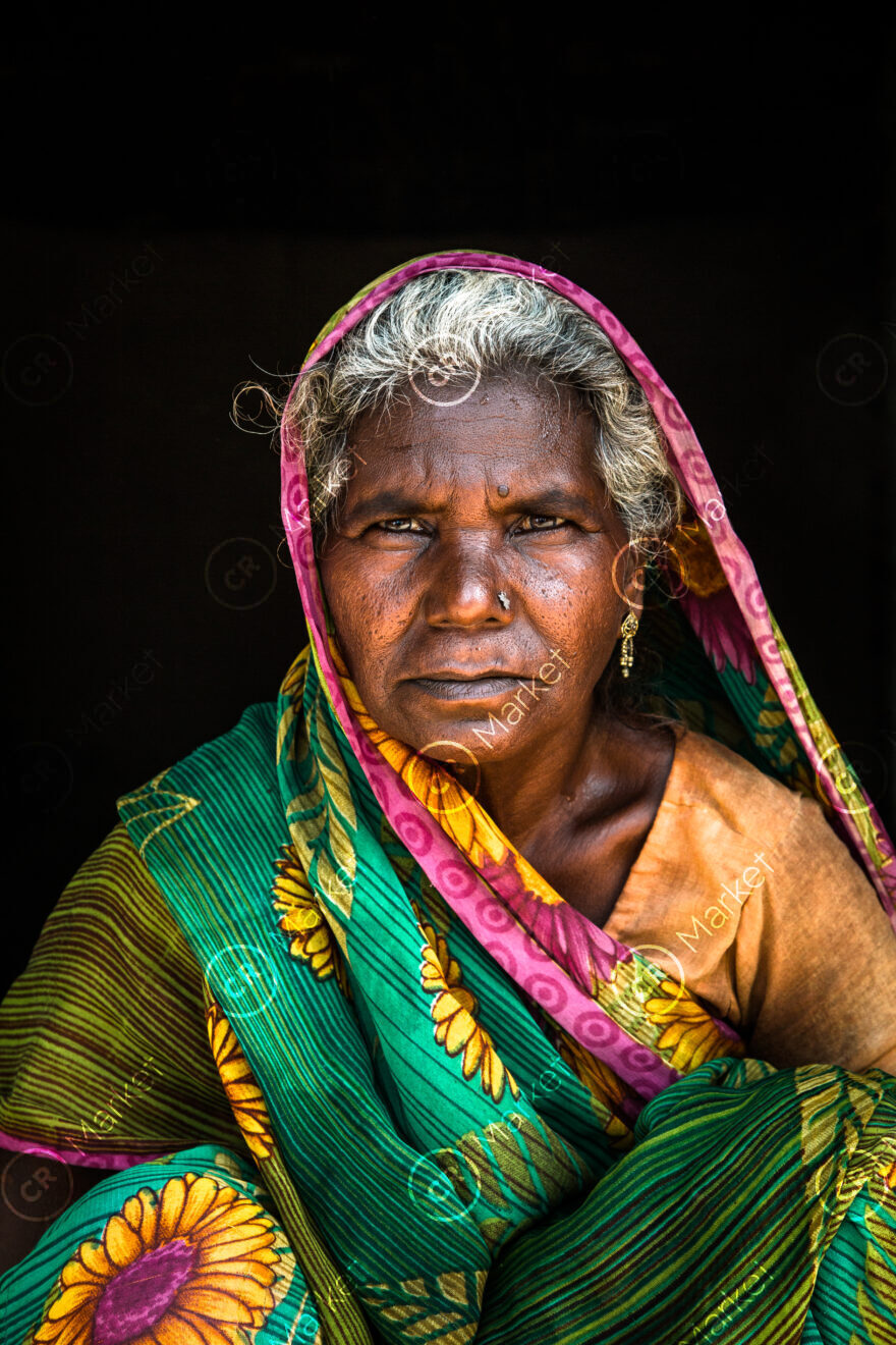 Color/ India portrait