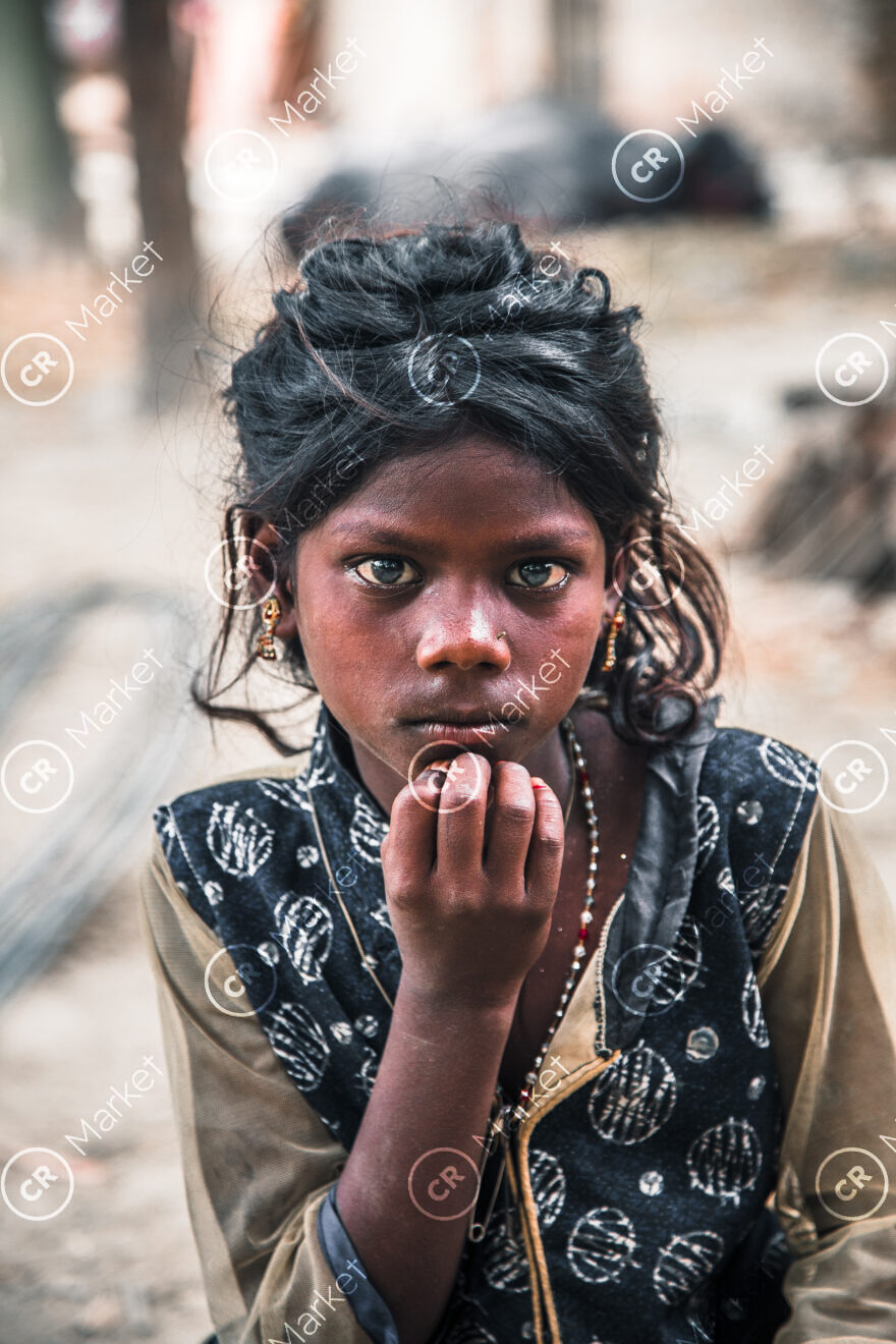 Color/ India portrait