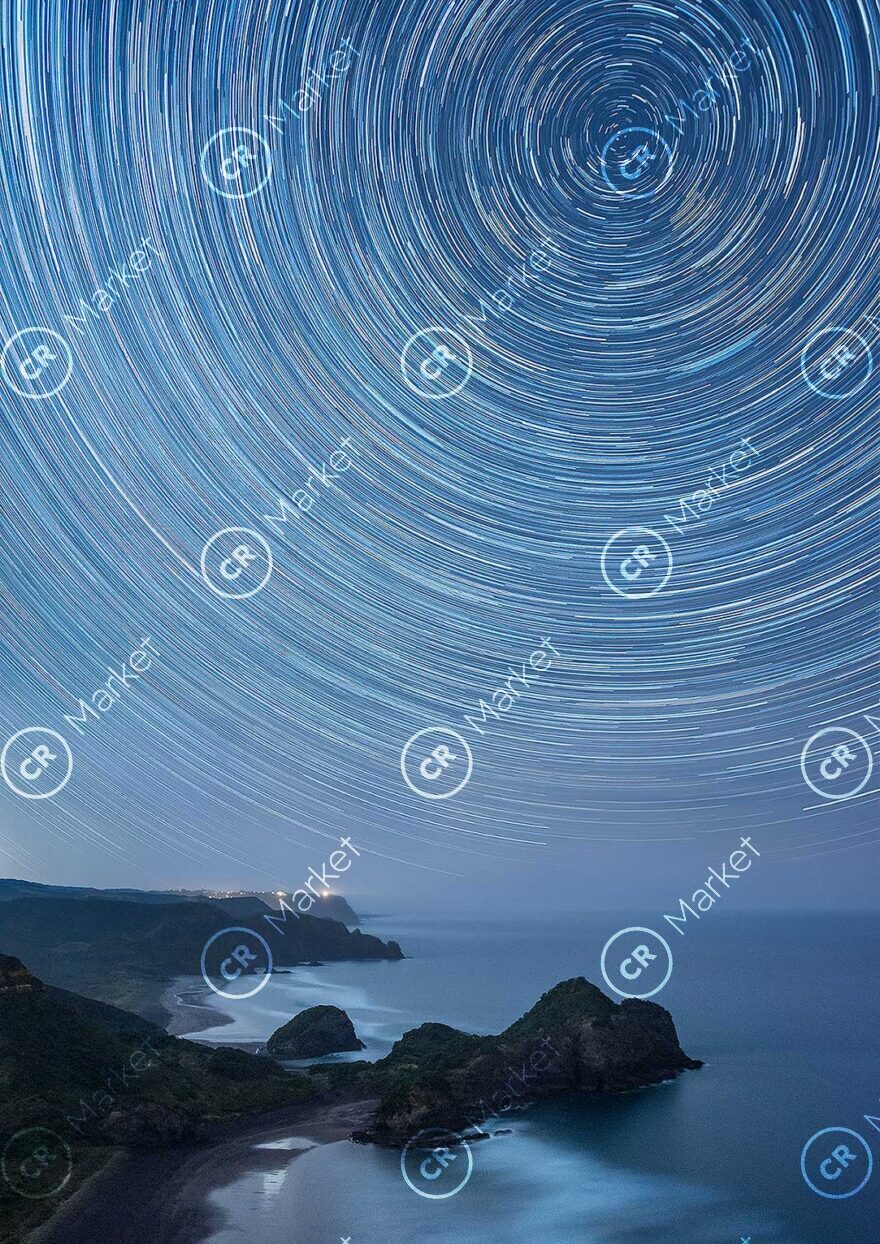 Raetahinga Point Circumpolar Star Trail