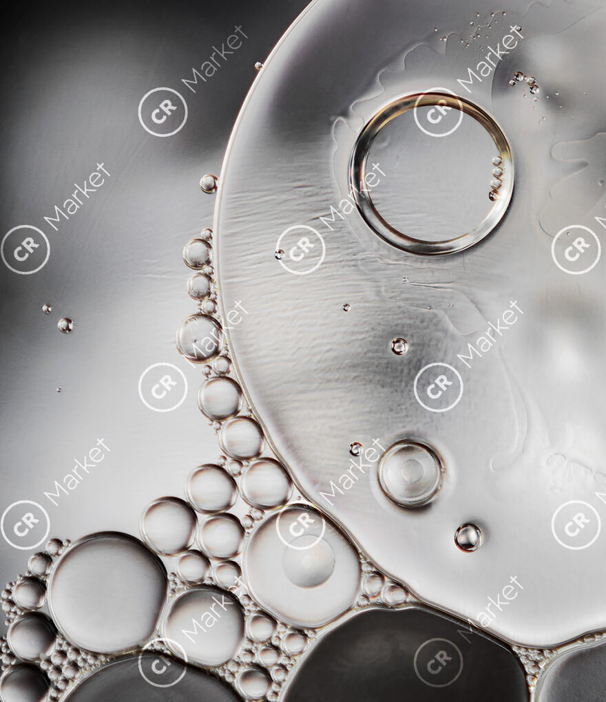 The Ring Oil and Water Abstract